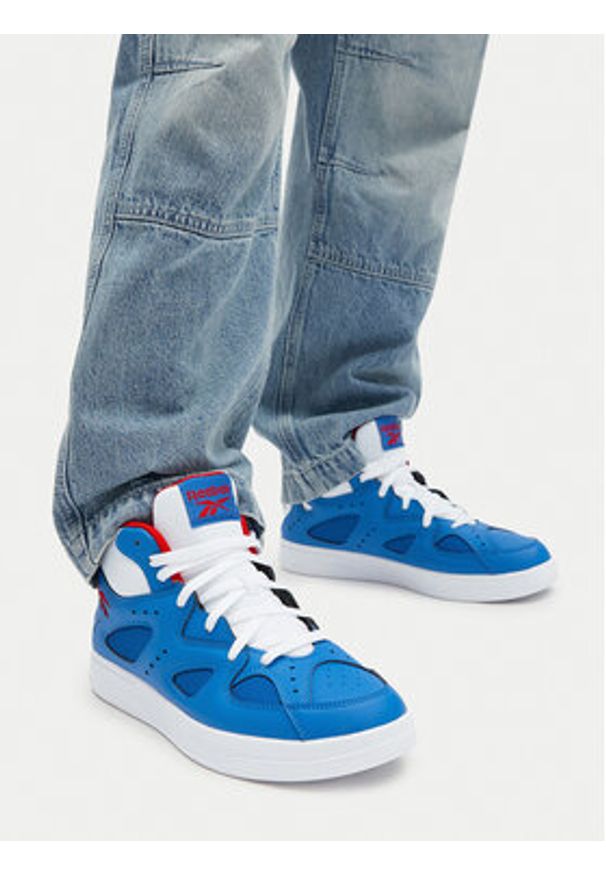 Reebok Sneakersy PRIMARY HARDWOOD 100235358 Niebieski. Kolor: niebieski. Materiał: materiał