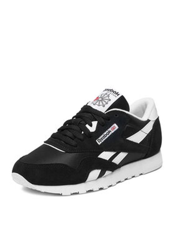 Reebok Sneakersy CEOSS-CLASSIC NYLON 100009251 Czarny. Kolor: czarny. Materiał: zamsz, skóra. Model: Reebok Nylon, Reebok Classic