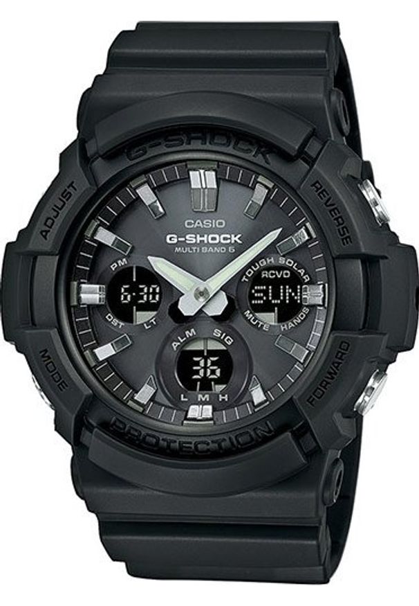 Casio Zegarek chłopięcy Komunia Casio G-SHOCK - GAW-100B-1AER solar sterowanie radiowe