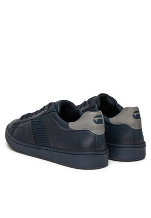 G-Star RAW - G-Star Raw Sneakersy BRADLEY-01 MI08 Granatowy. Kolor: niebieski. Materiał: skóra