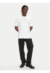 Just Cavalli T-Shirt 78OAHT16 Biały Regular Fit. Kolor: biały. Materiał: bawełna #3