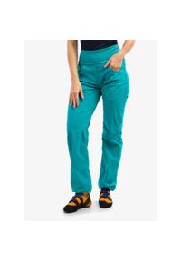 OCUN - Spodnie wspinaczkowe damskie Ocun Noya Pants. Kolor: zielony, niebieski, wielokolorowy. Sport: wspinaczka
