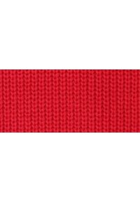 TOP SECRET - Sweter z grubej przędzy. Okazja: na co dzień. Kolor: czerwony. Materiał: dzianina. Sezon: wiosna, lato. Styl: casual #4