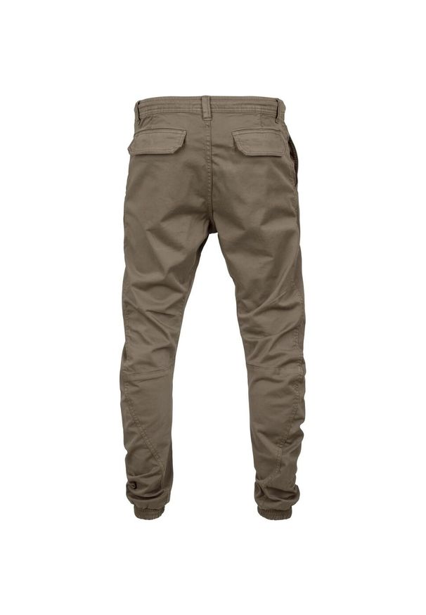 Urban Classics - Spodnie Do Joggingu Damskie Rozciągliwe. Kolor: zielony. Długość: długie. Sport: bieganie