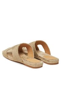 Castañer Espadryle Puri/256 025709 Złoty. Kolor: złoty. Materiał: materiał #4