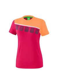 ERIMA - Koszulka dziecięca Erima 5-C. Kolor: różowy. Sport: bieganie