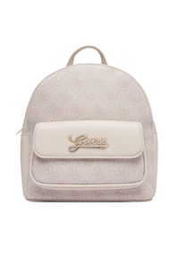 Guess Plecak J6YZ03 W2508 Kremowy. Kolor: kremowy. Materiał: skóra #2