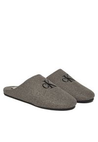Calvin Klein Kapcie Home Slipper Mule HM0HM01931 Szary. Kolor: szary. Materiał: materiał #6
