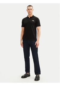 Karl Lagerfeld - KARL LAGERFELD Polo 745088 552235 Czarny Regular Fit. Typ kołnierza: polo. Kolor: czarny. Materiał: bawełna #5