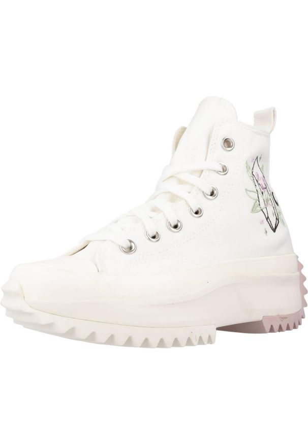 Converse - Buty CONVERSE RUN STAR HIKE HI Biały. Kolor: biały. Materiał: tkanina