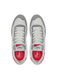 Pepe Jeans Sneakersy Natch Basic M PMS40010 Biały. Kolor: biały. Materiał: materiał #6
