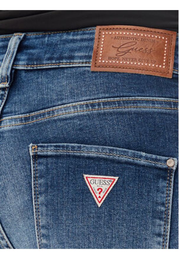 Guess Jeansy W5YA15 D5PY3 Niebieski Regular Fit. Kolor: niebieski