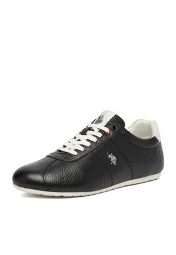 U.S. Polo Assn. Sneakersy EO-CAMMY002W/6L1 Czarny. Kolor: czarny. Materiał: skóra