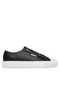 Calvin Klein Trampki Vulc Lace Up Low Lth HW0HW03077 Czarny. Kolor: czarny. Materiał: skóra #1