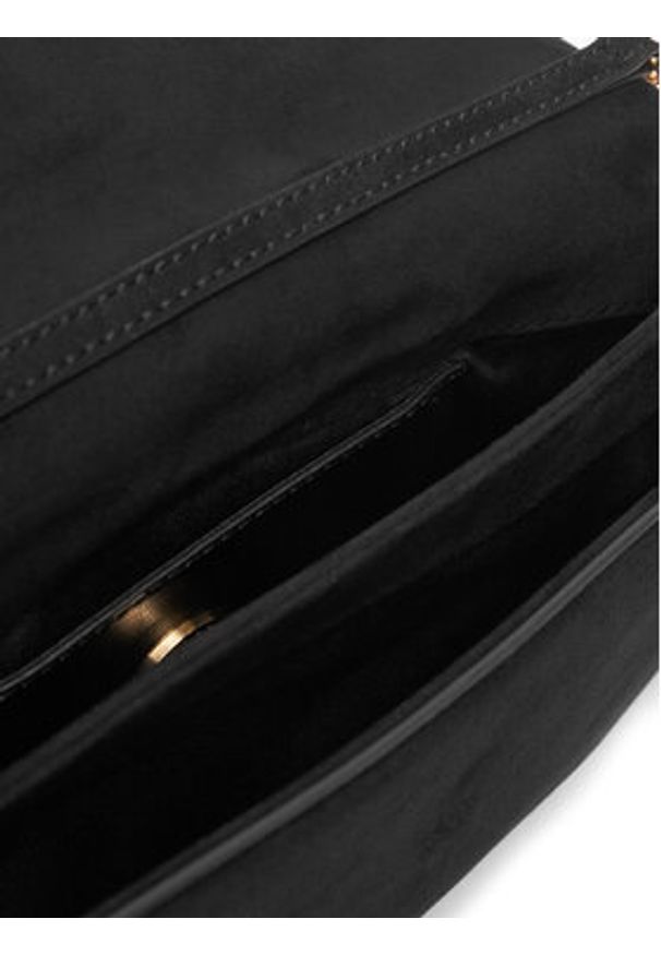 Love Moschino - LOVE MOSCHINO Torebka JC4043PP0NKE0000 Czarny. Kolor: czarny. Materiał: skórzane