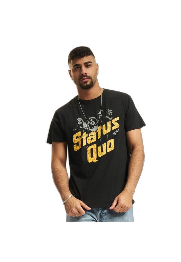 Koszulka Urban Classics Status Quo Vintage. Kolor: czarny