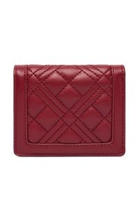 Love Moschino - LOVE MOSCHINO Portfel JC5601PP1PLA0552 Bordowy. Kolor: czerwony. Materiał: skóra #2