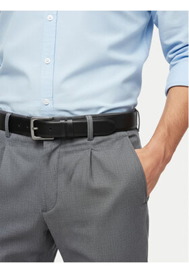 Gino Rossi Pasek C-EIJAH-ZZ24068 Czarny. Kolor: czarny. Materiał: skóra