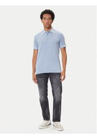 BOSS Polo Prime 50507813 Błękitny Regular Fit. Typ kołnierza: polo. Kolor: niebieski. Materiał: bawełna #4