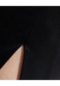 NANUSHKA - Czarna asymetryczna sukienka Tamal. Kolor: czarny. Materiał: materiał. Typ sukienki: asymetryczne. Długość: maxi #3
