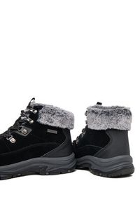 skechers - Skechers Trekkingi Trego 167882/BLK Czarny. Kolor: czarny. Materiał: zamsz, skóra #6