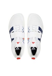 Adidas - adidas Buty halowe The Total Weightlifting JP9868 Biały. Kolor: biały. Materiał: materiał