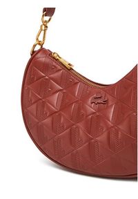 Lacoste Torebka NF4710MH Brązowy. Kolor: brązowy. Materiał: skórzane #4