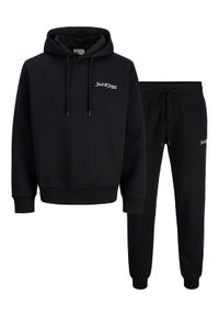 Jack & Jones Dres Yuki 12288292 Czarny Relaxed Fit. Kolor: czarny. Materiał: bawełna #1