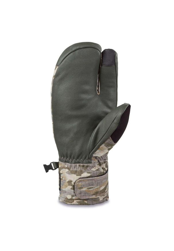 Dakine - Rękawice snowboardowe dla dorosłych DAKINE Fillmore Short Trigger Mitt GORE-TEX. Kolor: zielony, wielokolorowy, brązowy. Technologia: Gore-Tex. Sport: snowboard
