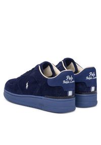 Polo Ralph Lauren Sneakersy 809P13085001 Granatowy. Kolor: niebieski. Materiał: zamsz, skóra #4