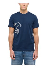 Męski T-Shirt Mustang Style Austin Dress Blues 1016493 5334 #5