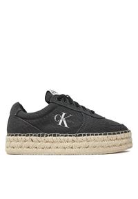 Calvin Klein Jeans Espadryle Espadrille Sneaker Cs Btw YW0YW01437 Czarny. Kolor: czarny