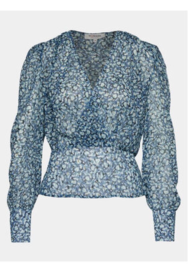 Morgan Bluzka 241-OLAGO.F Niebieski Regular Fit. Kolor: niebieski. Materiał: syntetyk