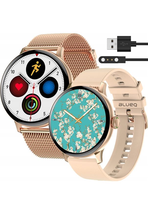 MICROSOFT - SMART WATCH LUXURY DT2 GOLD. Rodzaj zegarka: smartwatch