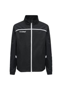 Kurtka dziecięca Hummel hmlAUTHENTIC Training. Kolor: czarny, wielokolorowy, biały. Materiał: materiał, tkanina. Sport: fitness, piłka ręczna #1