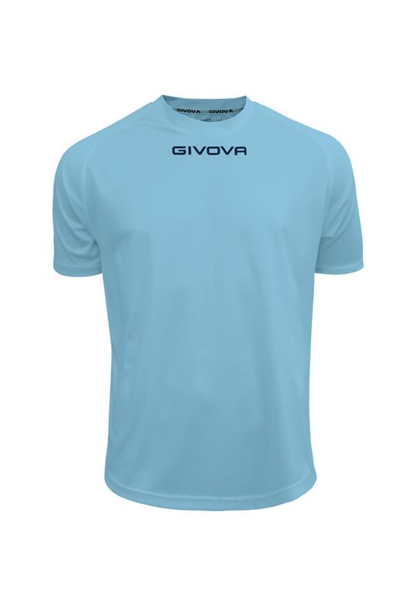 Koszulka piłkarska dla dzieci Givova One błękitna. Kolor: niebieski. Sport: piłka nożna