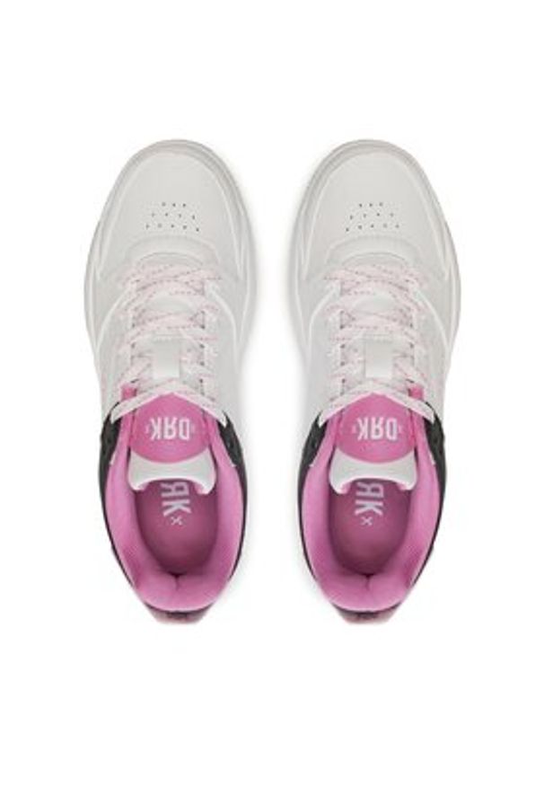 Dorko Sneakersy Easy DS24S39W Biały. Kolor: biały. Materiał: skóra