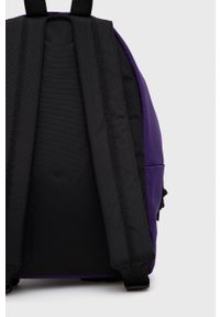 Eastpak plecak damski kolor fioletowy mały gładki. Kolor: fioletowy. Wzór: gładki