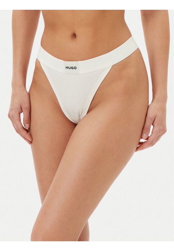 Hugo - HUGO Stringi Red Label 50492326 Écru. Materiał: bawełna