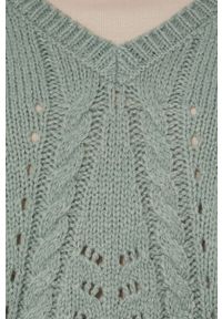 medicine - Medicine - Sweter Bohemian. Kolor: zielony. Materiał: dzianina. Wzór: ze splotem #6