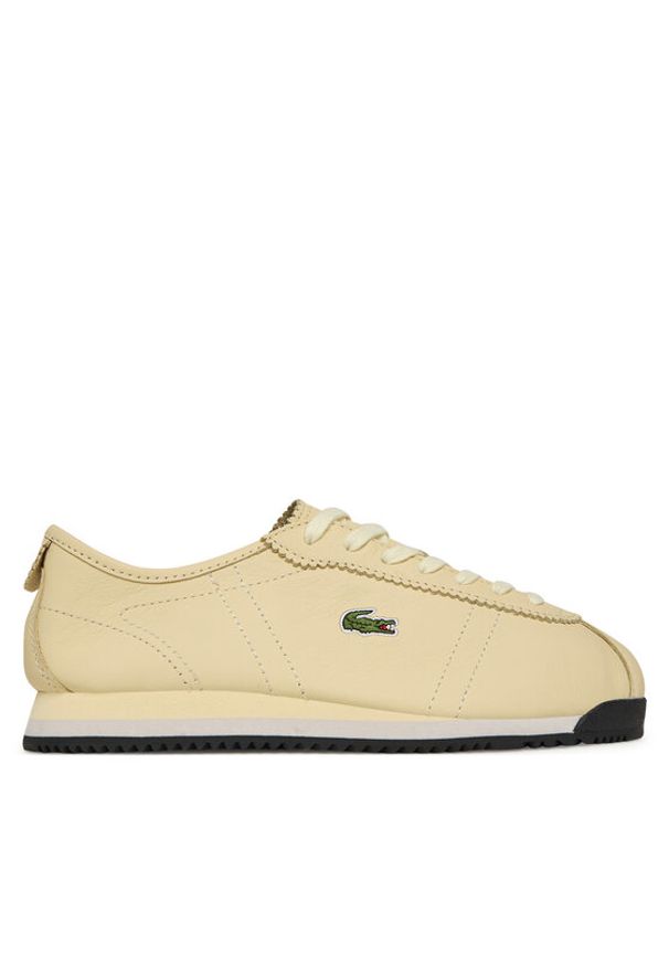 Lacoste Sneakersy Club-Low 7-50SFA0061 Écru. Materiał: skóra