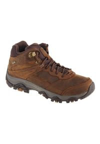 Buty Merrell Moab Adventure 3 Mid M J003821 brązowe. Zapięcie: sznurówki. Kolor: brązowy. Materiał: skóra, syntetyk, materiał. Szerokość cholewki: normalna