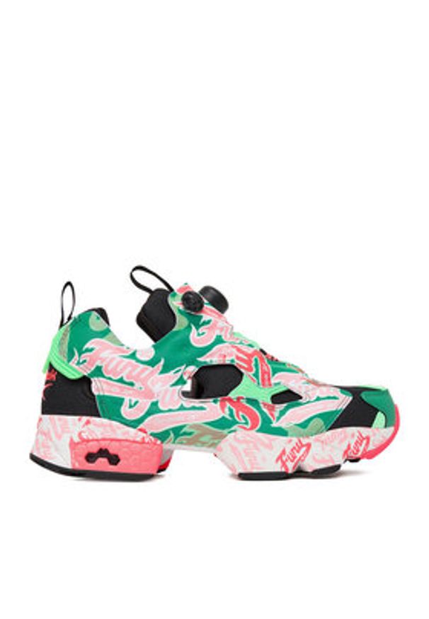 Reebok Sneakersy EO-INSTAPUMP FURY 94 100239571 Zielony. Kolor: zielony. Materiał: materiał