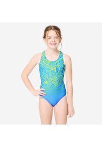 Strój jednoczęściowy pływacki dla dzieci Speedo Splashback Pop. Materiał: materiał