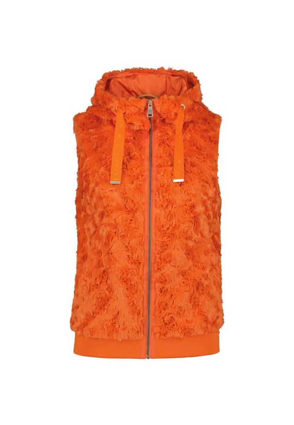 LUHTA - Kamizelka Damska Luhta Haloniemi. Kolor: żółty, pomarańczowy, wielokolorowy. Sezon: zima