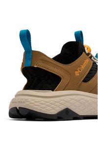 columbia - Columbia Sandały Peakfreak Rush™ Leather Sandal 2109471 Brązowy. Kolor: brązowy. Materiał: materiał #6