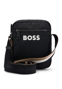 BOSS - Boss Saszetka Catch 3.0 Ns Zip 50511961 Czarny. Kolor: czarny. Materiał: materiał