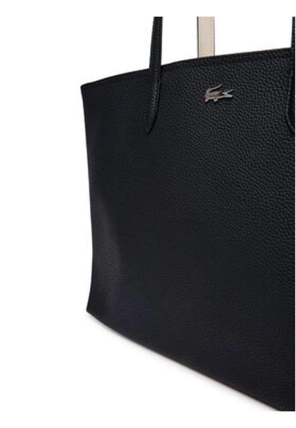 Lacoste Torebka NF4823AA Szary. Kolor: szary. Materiał: skórzane
