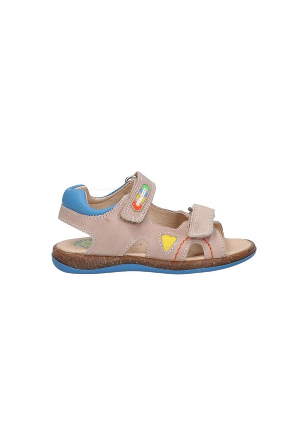 Sandały Pablosky Model 017075 Kolor Jasnobrązowy. Kolor: beżowy, wielokolorowy, brązowy. Materiał: tkanina, skóra. Styl: sportowy
