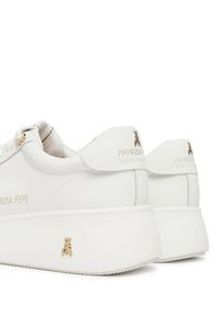 Patrizia Pepe Sneakersy PPJ354.27 Biały. Kolor: biały. Materiał: skóra #5